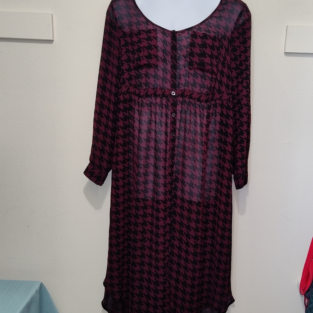 Torrid High Low Sheer Dress